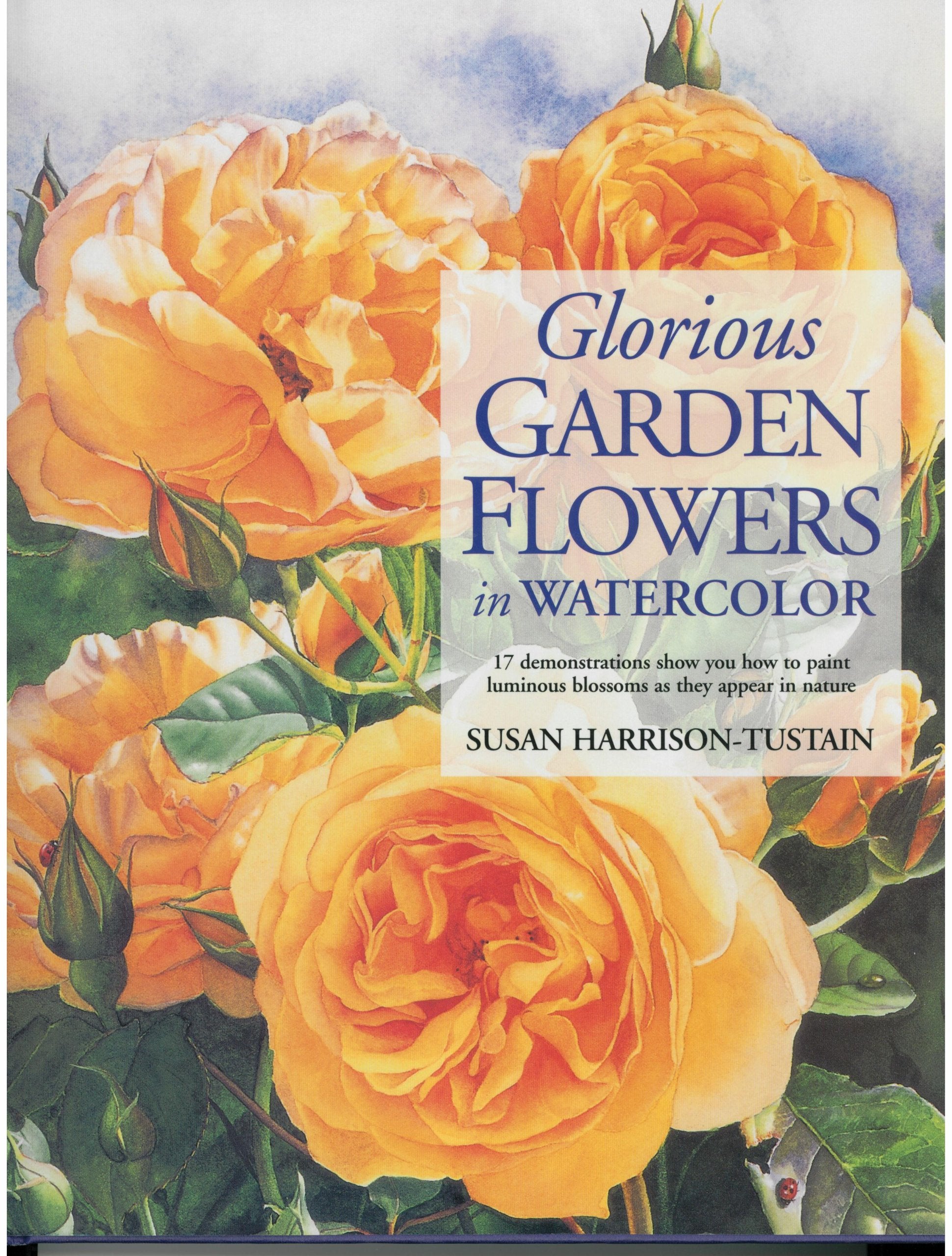 Glorious Garden Flowers in Watercolor