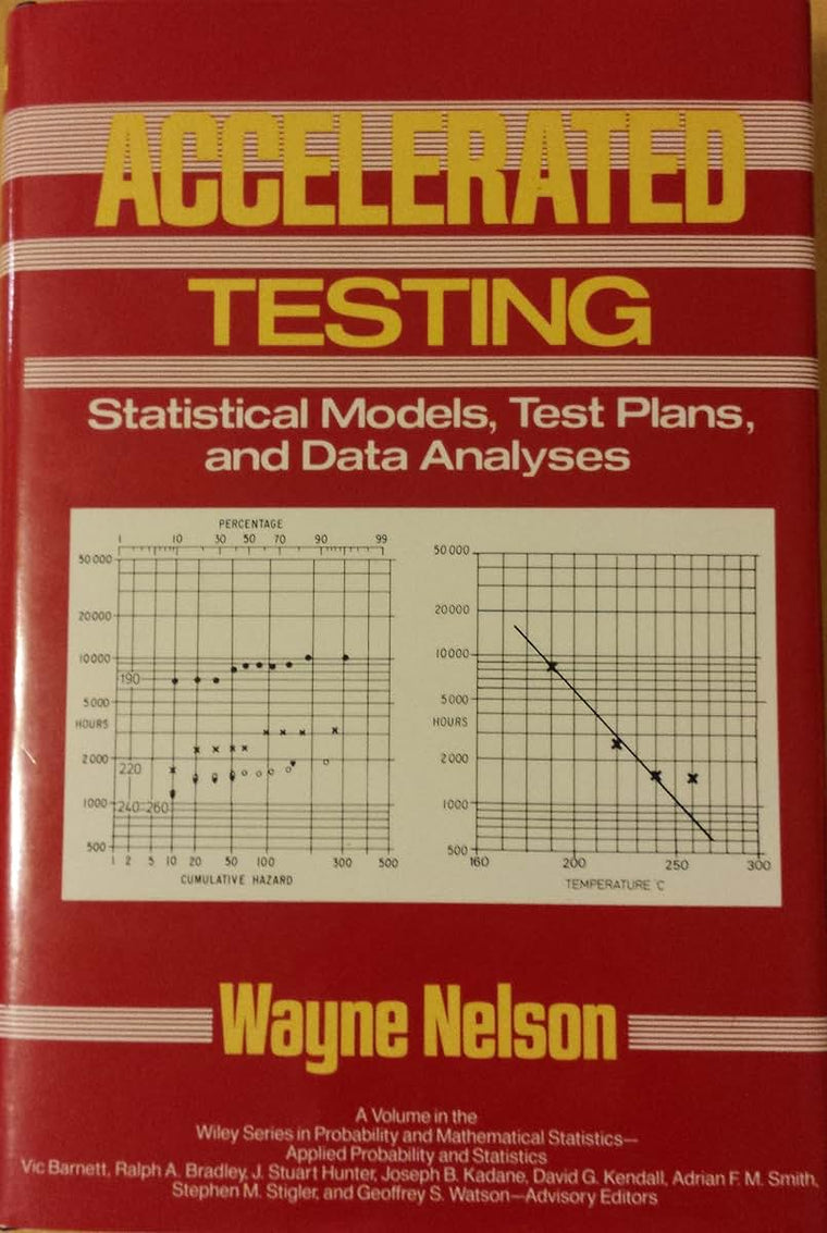 Accelerated Testing: Statistical Models, Test Plans, and Dat