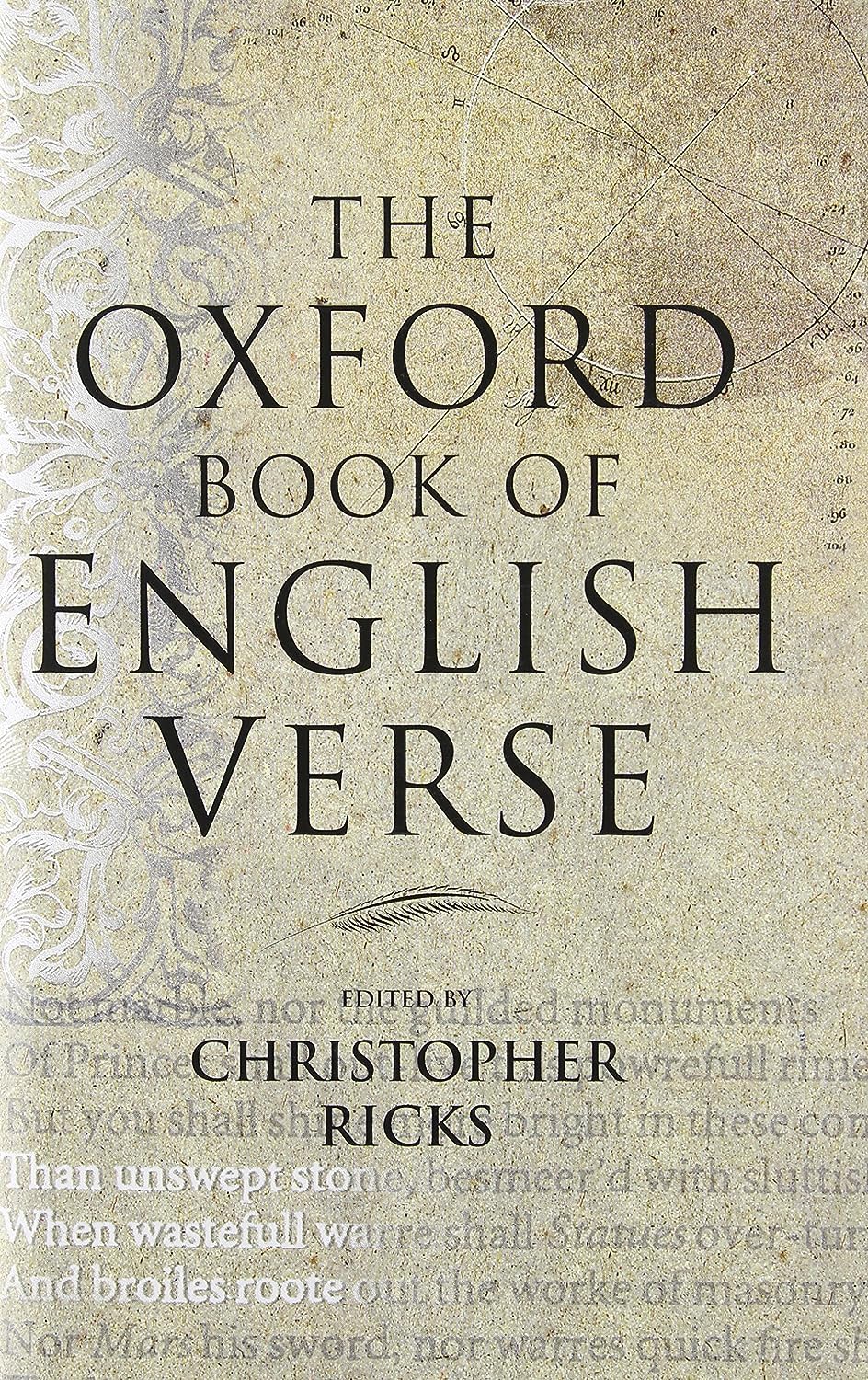 The Oxford Book of English Verse by Ricks, Christopher