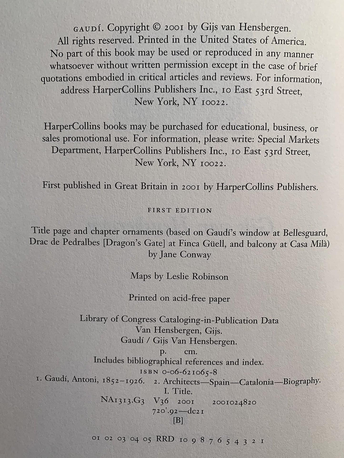 Gaudi: A Biography