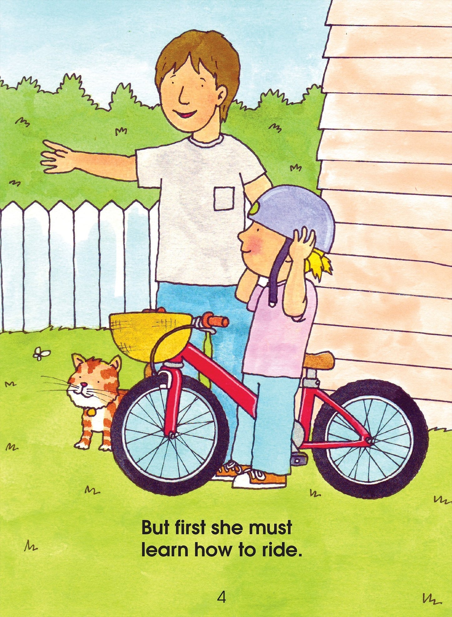 School Zone The New Bike, Start to Read! Book Level 2: Ages 5 to 7, Rhyming, Early Reading, Vocabulary, Sentence Structure, Picture Clues, and More (Start to Read! Book Series)