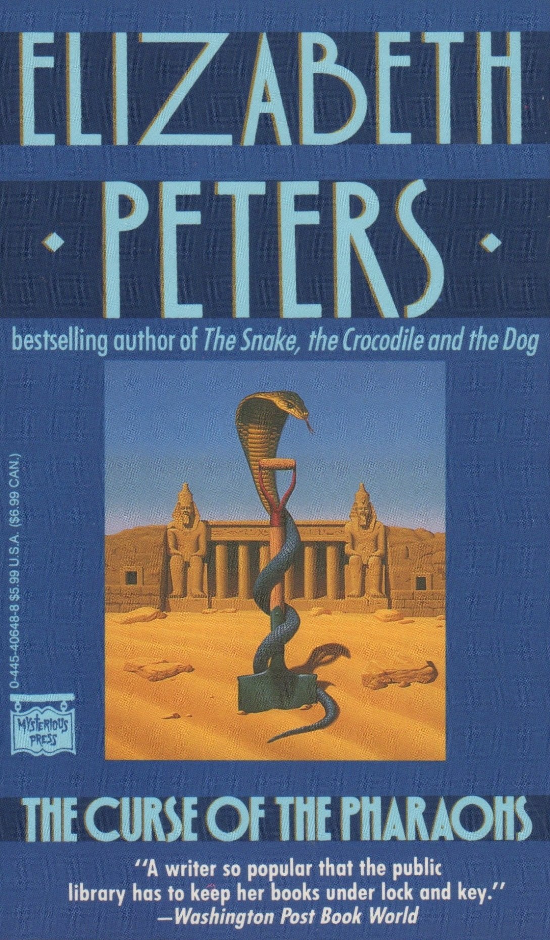The Curse of the Pharaohs (Amelia Peabody, 2)