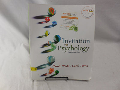 Invitation to Psychology (4th Edition) (MyPsychLab Series)