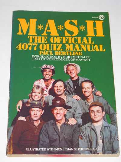 M.A.S.H.: The Official 4077 Quiz Manual