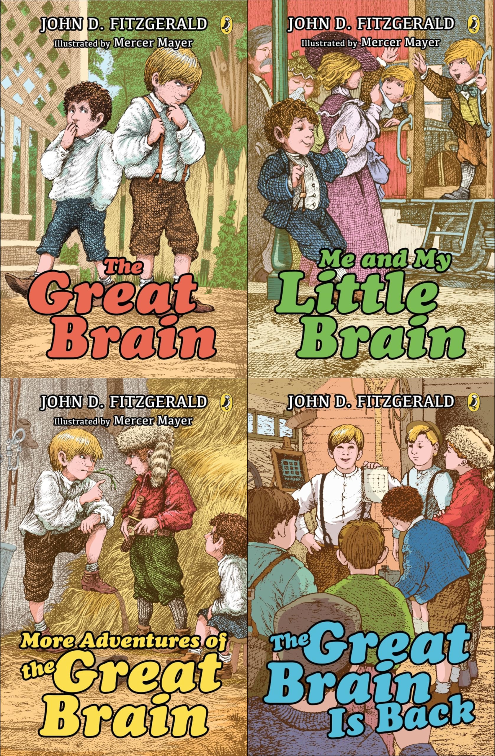 The Great Brain Complete Set ( 4 Books )