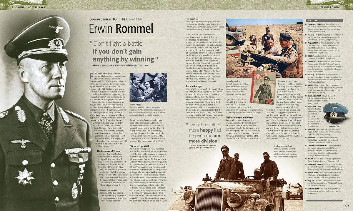 World War II: The Definitive Visual History from Blitzkrieg to the Atom Bomb