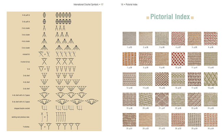 The Complete Book of Crochet Stitch Designs: 500 Classic & Original Patterns (Complete Crochet Designs, 1) — back cover