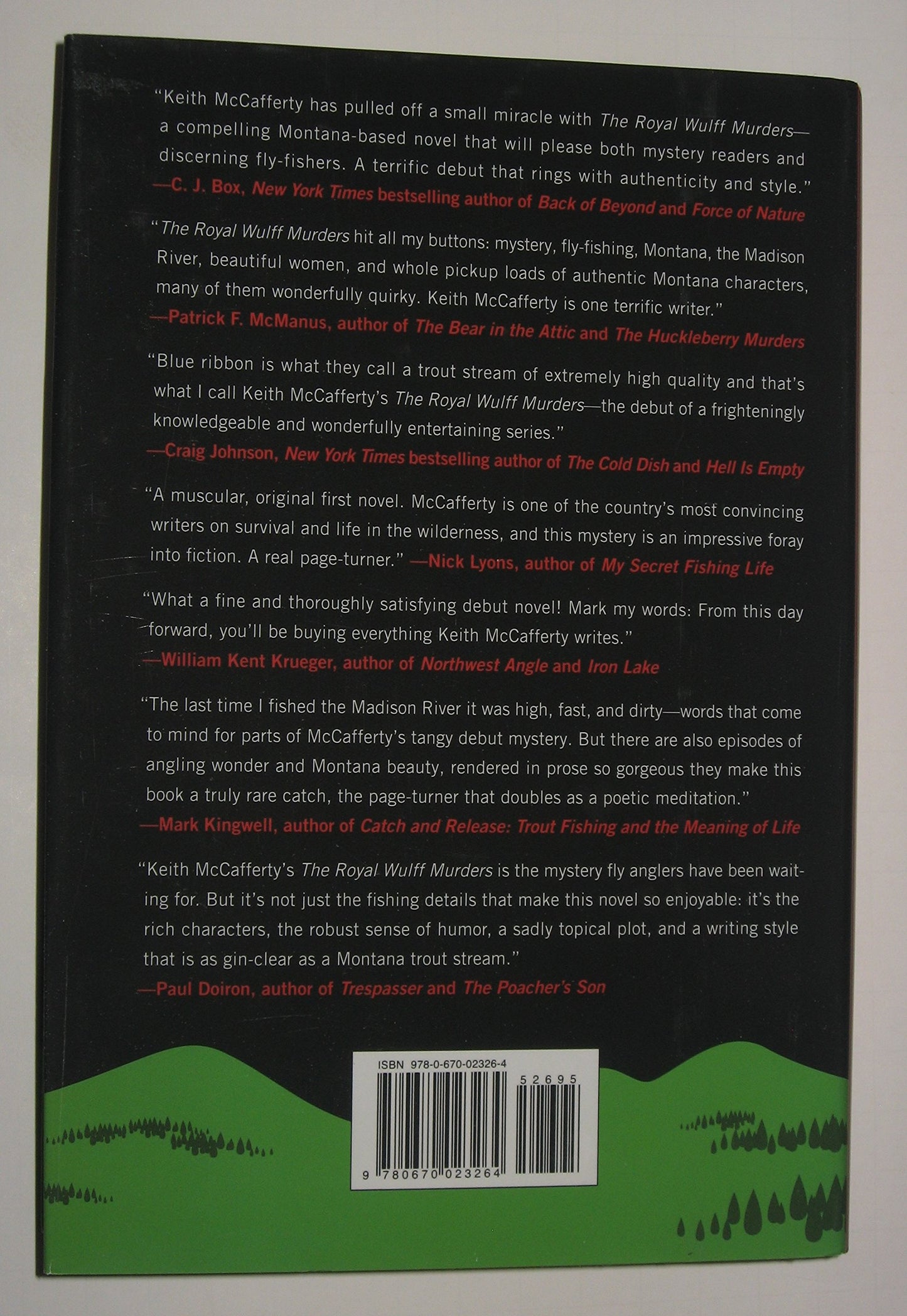 The Royal Wulff Murders: A Novel by McCafferty, Keith