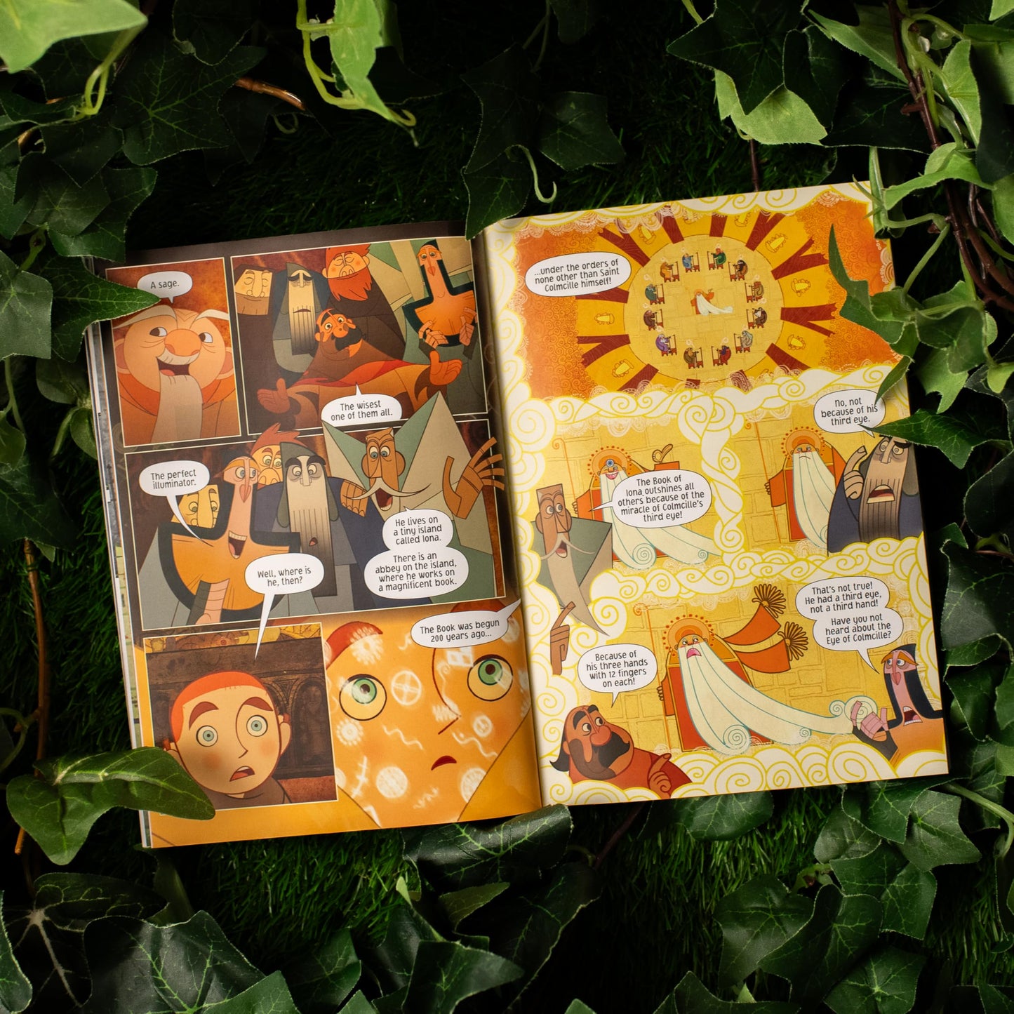 The Secret of Kells: The Graphic Novel (Cartoon Saloons Irish Folklore)