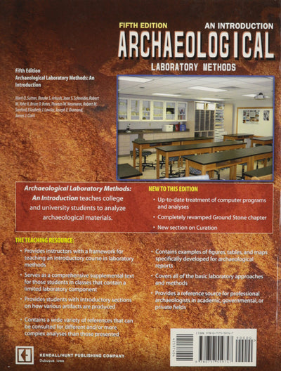 Archaeological Laboratory Methods: An Introduction