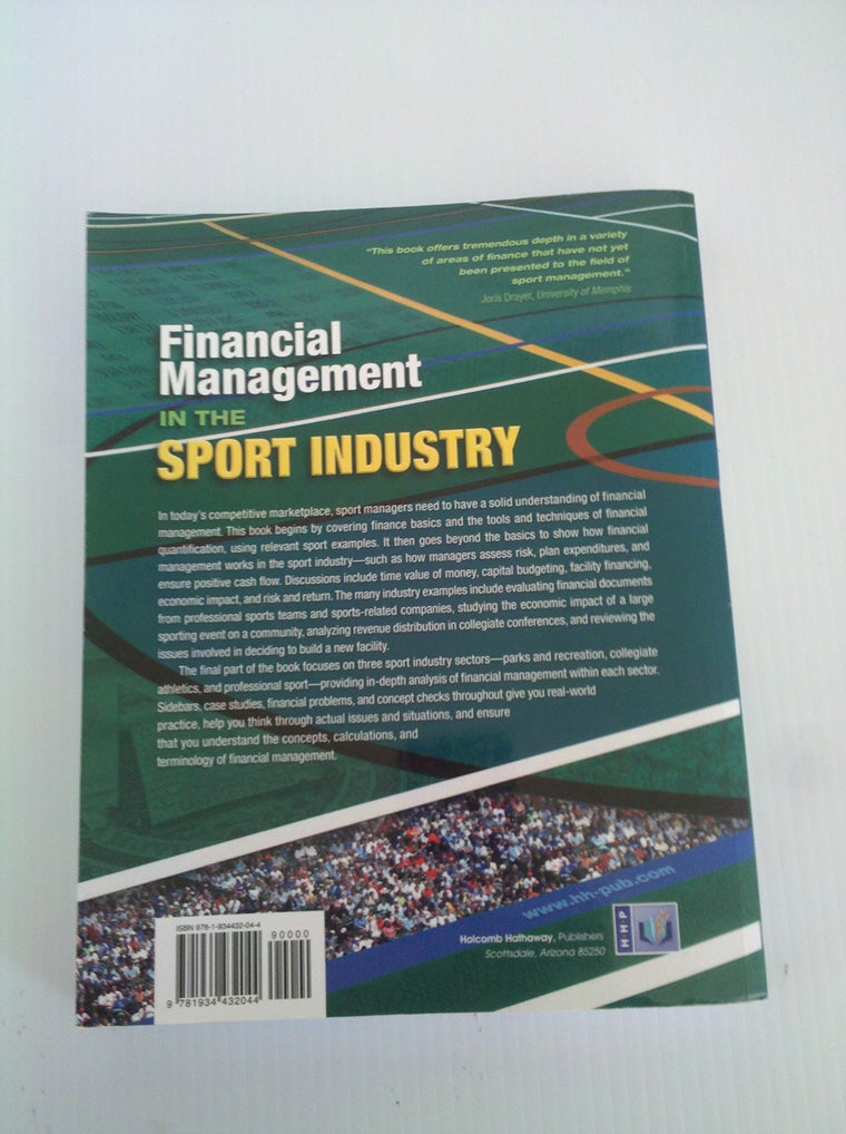 Financial Management in the Sport Industry — back cover
