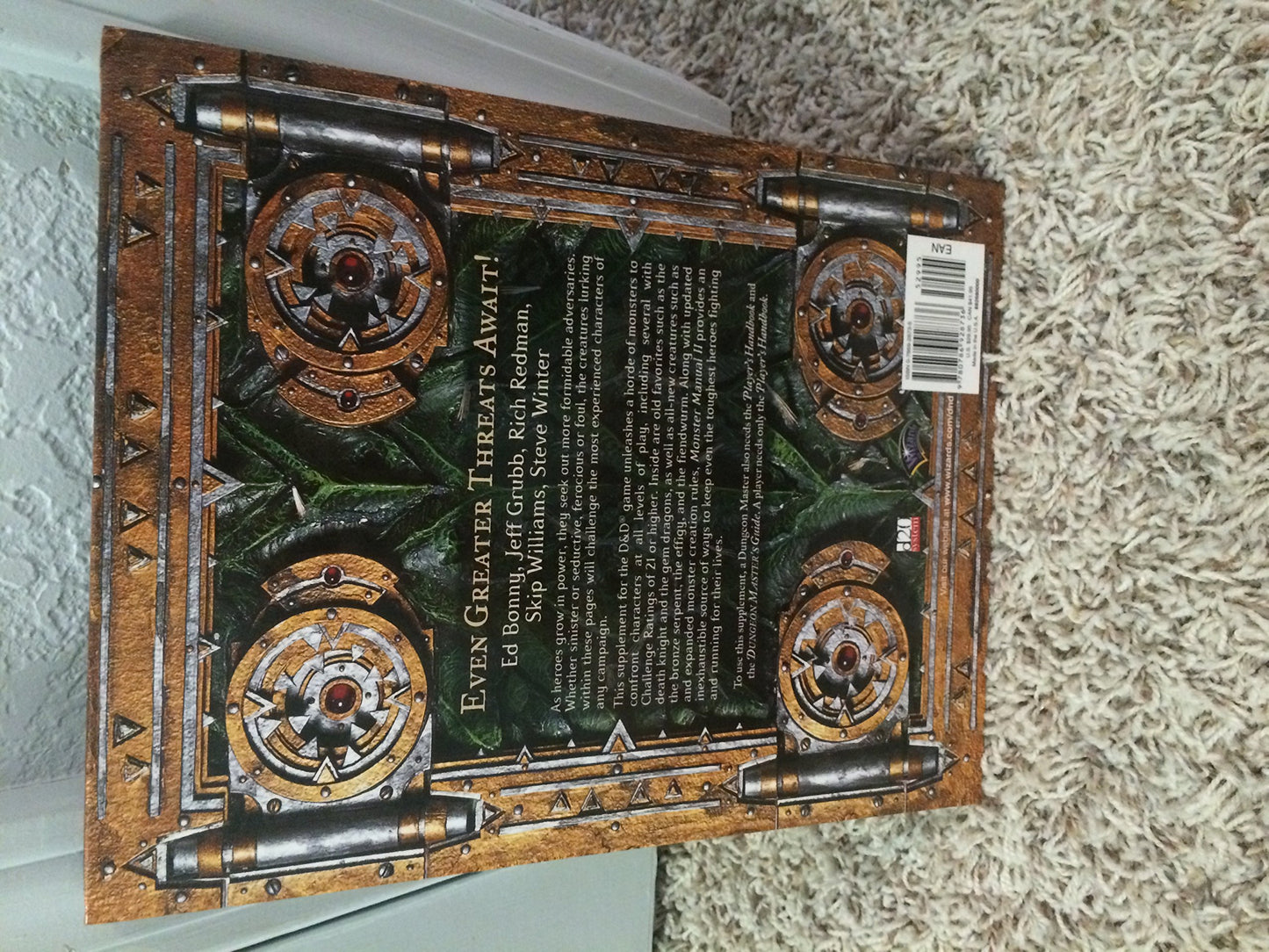 Monster Manual II (Dungeons & Dragons d20 3.0 Fantasy Roleplaying Supplement)