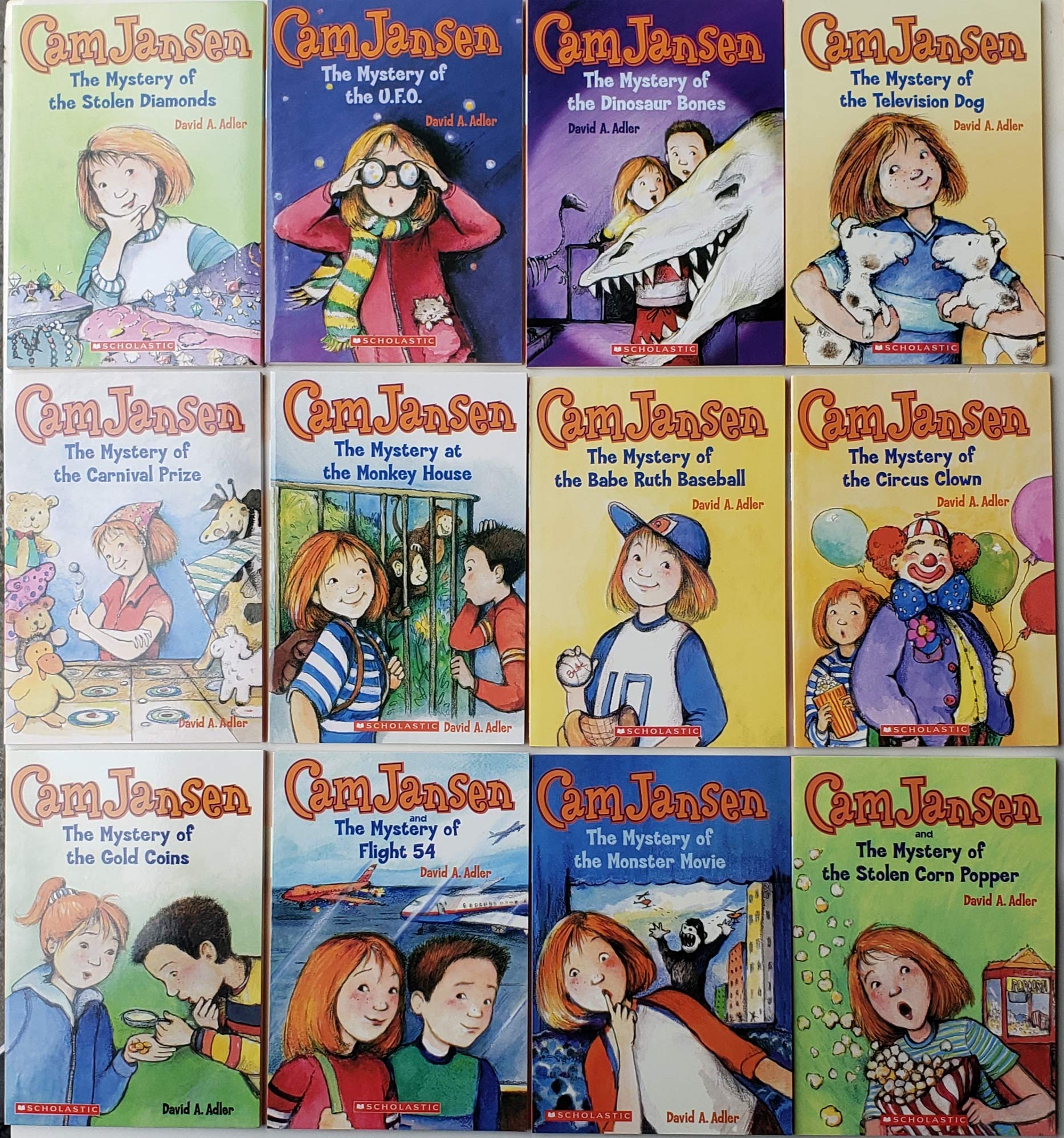 Cam Jansen 12 Book Set (Cam Jansen, Vols. 1-12)