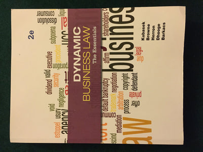 Dynamic Business Law: The Essentials