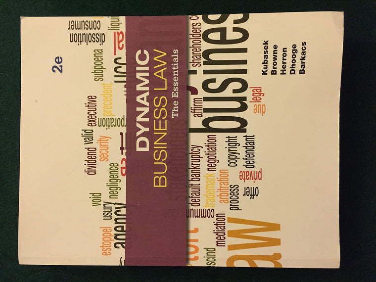 Dynamic Business Law: The Essentials