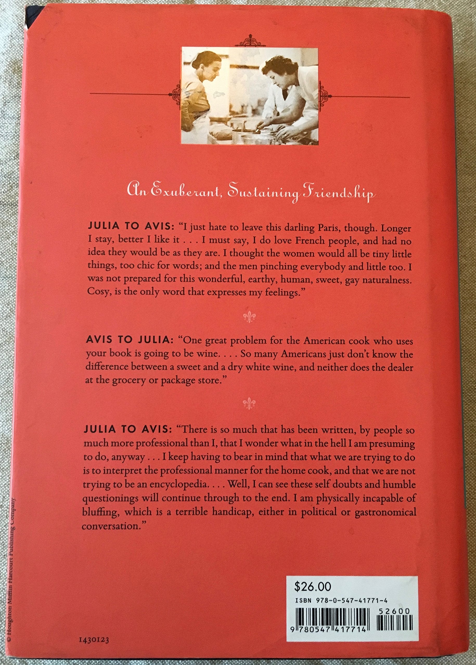 As Always, Julia: The Letters of Julia Child and Avis DeVoto