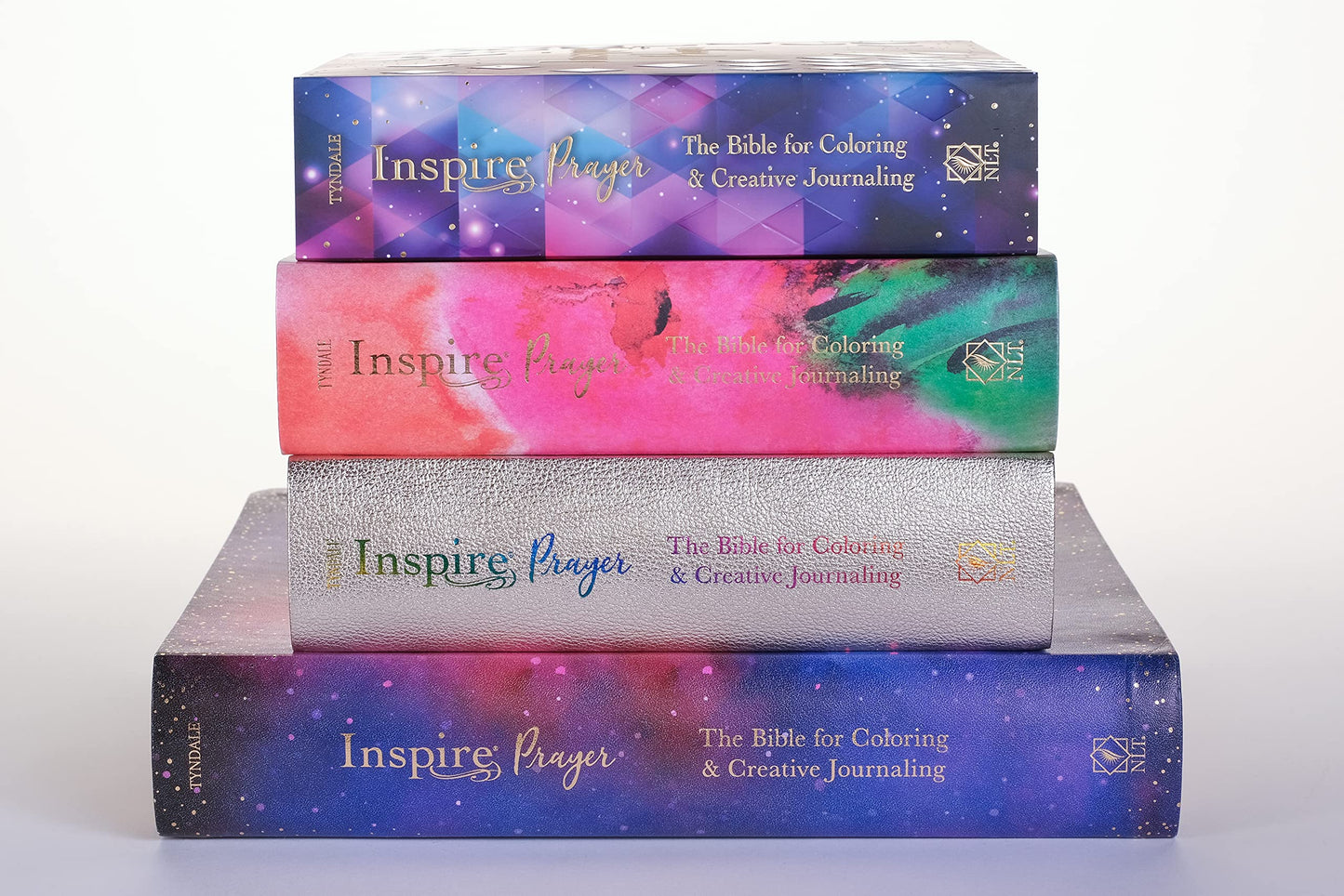 Inspire PRAYER Bible NLT (Softcover): The Bible for Coloring & Creative Journaling