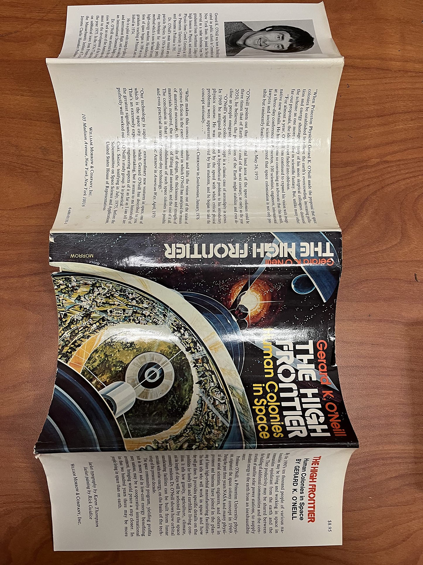 The High Frontier: Human Colonies in Space by O'Neill, Gerar