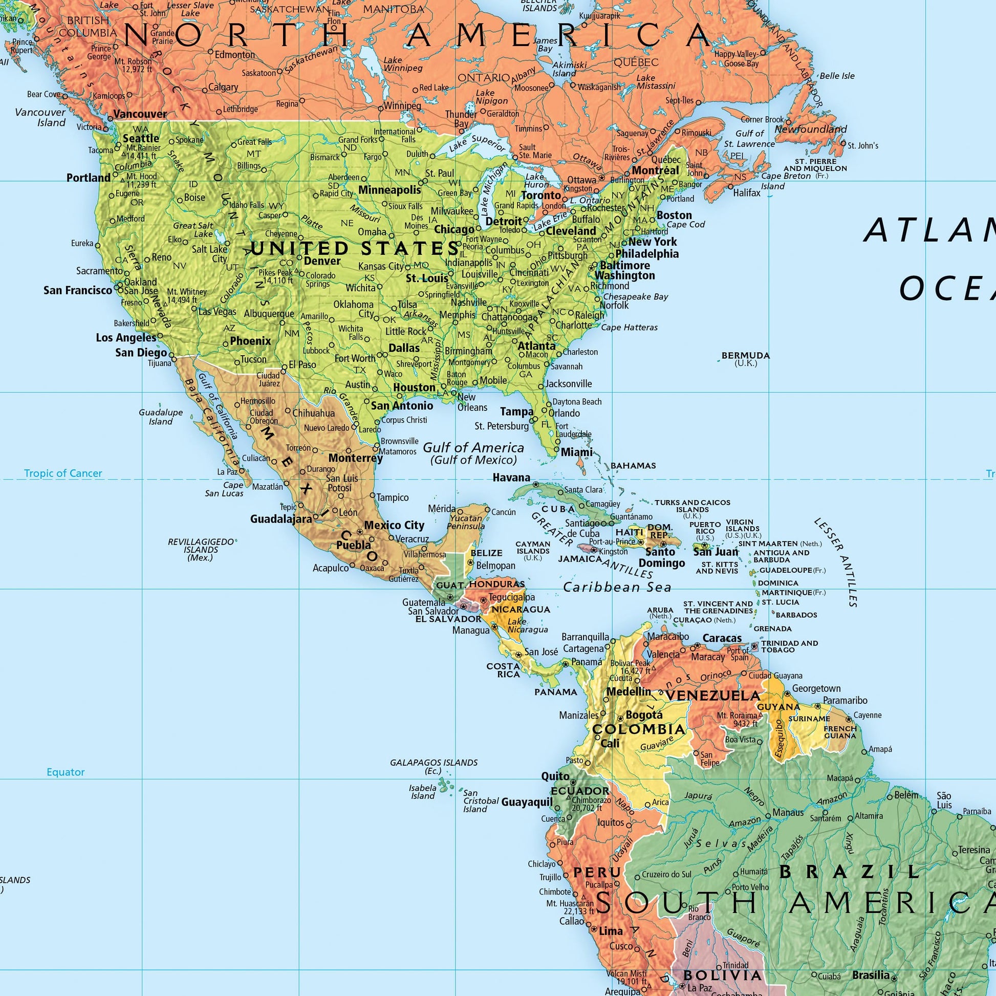 Rand McNally Signature Edition World Wall Map: Folded