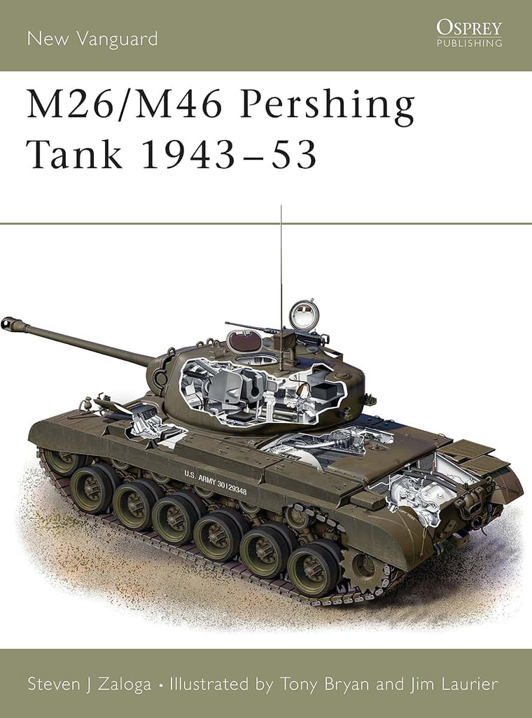 M26/M46 Pershing Tank 1943-53 (New Vanguard, 35)