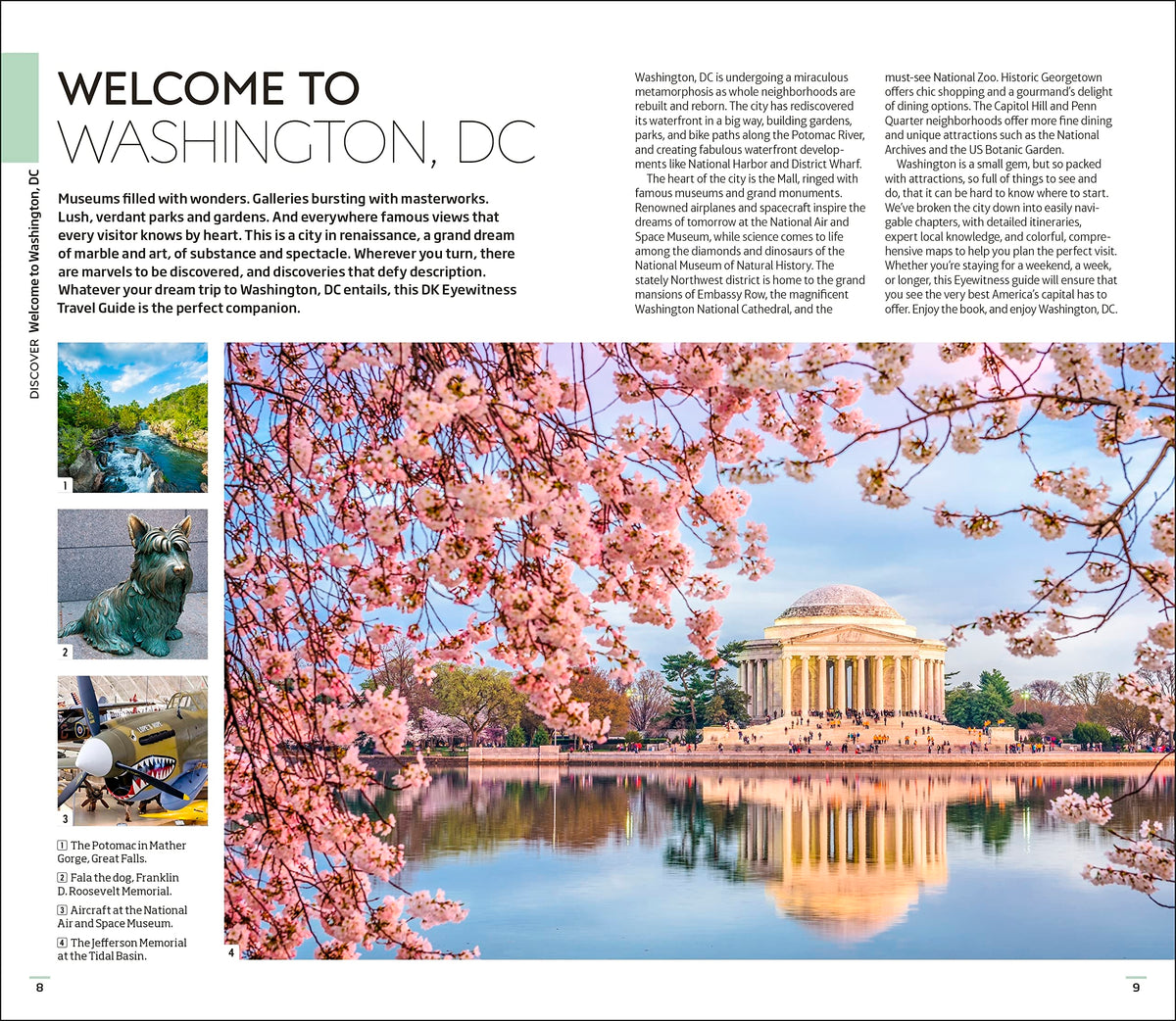 DK Eyewitness Washington DC (Travel Guide)