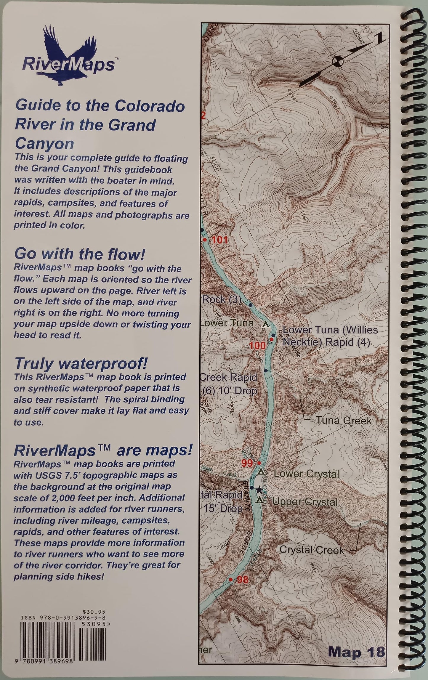 Guide to the Colorado River in the Grand Canyon: Lees Ferry to South Cove