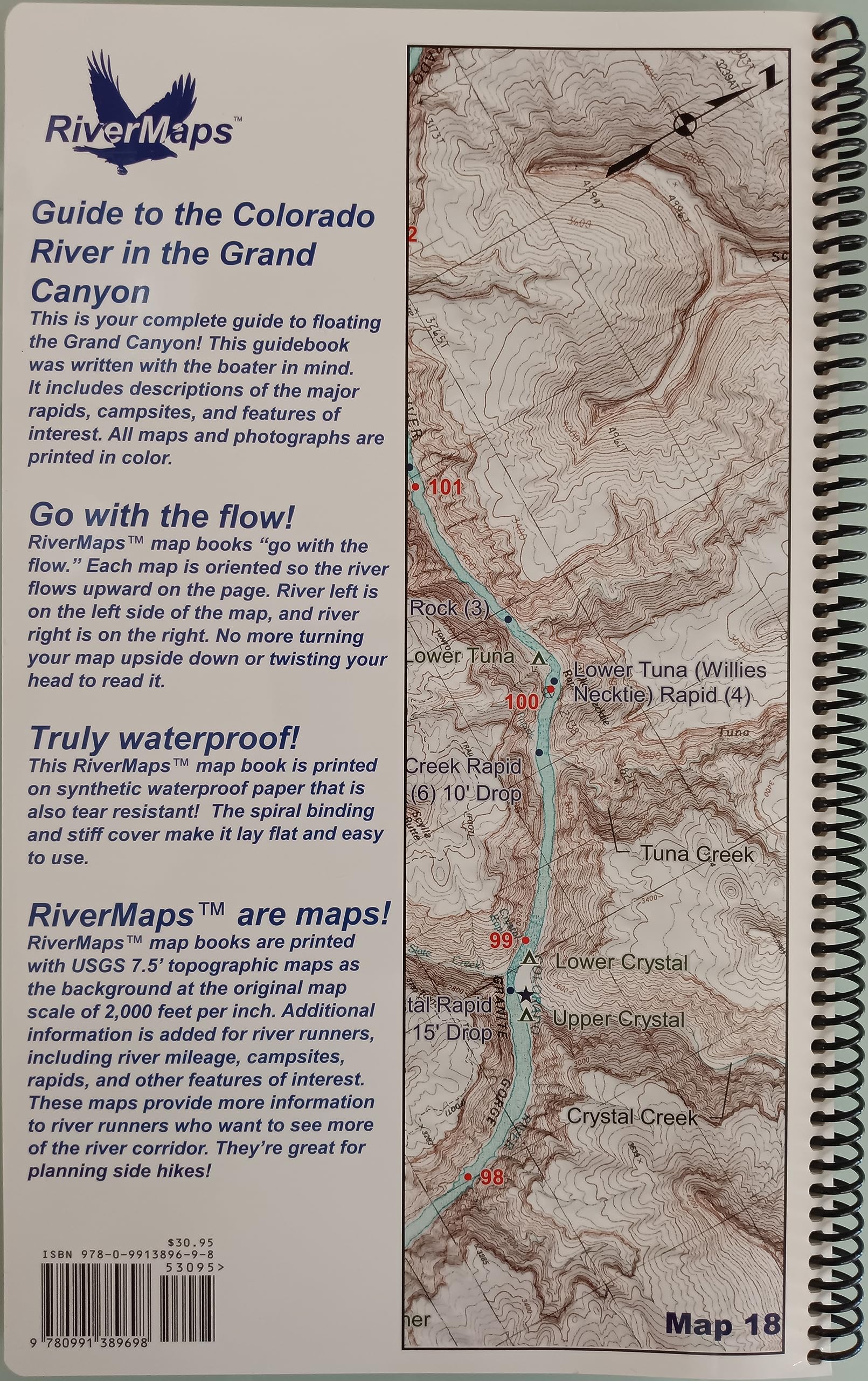 Guide to the Colorado River in the Grand Canyon: Lees Ferry to South Cove