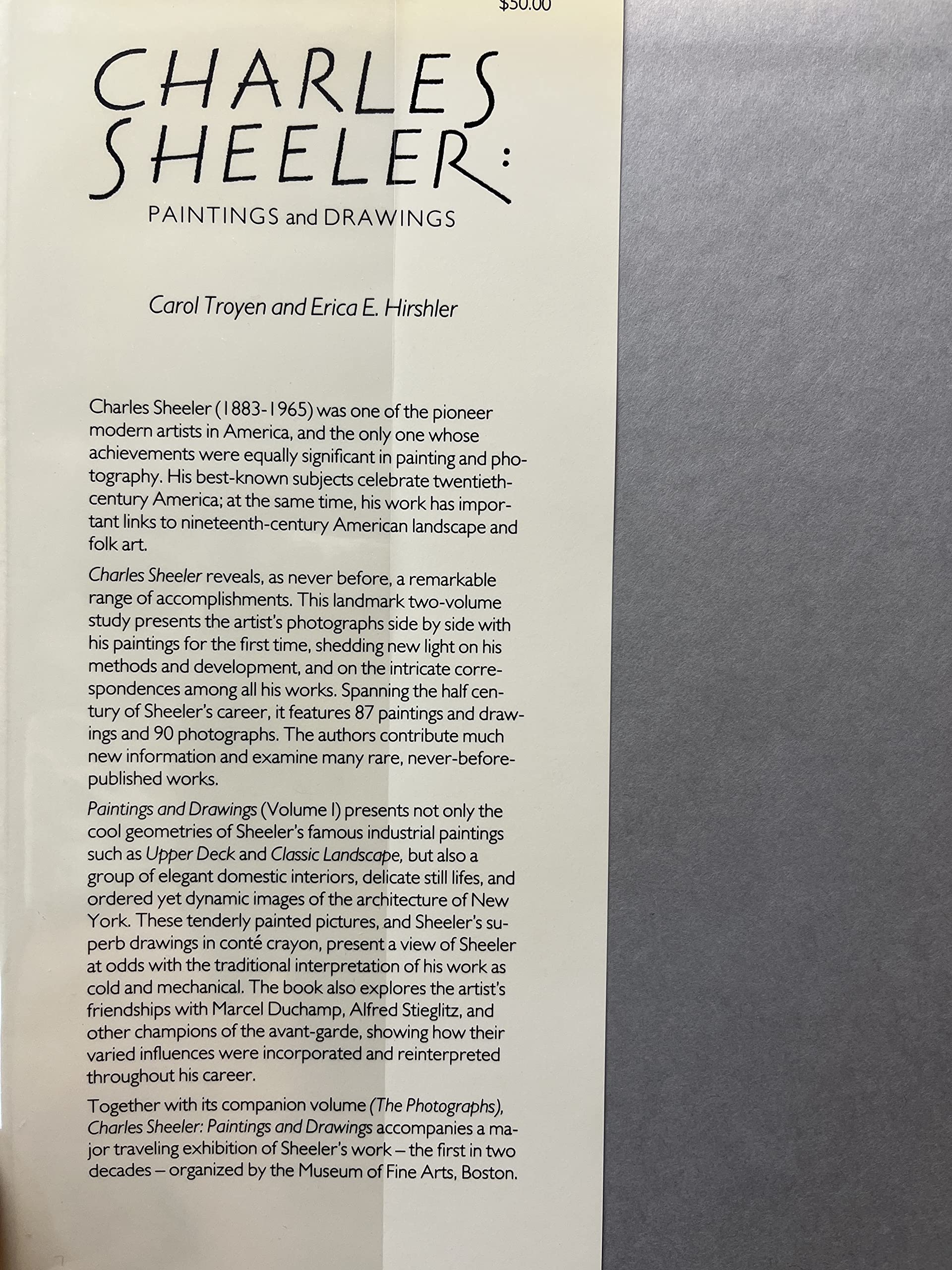 Charles Sheeler: Paintings and Drawings