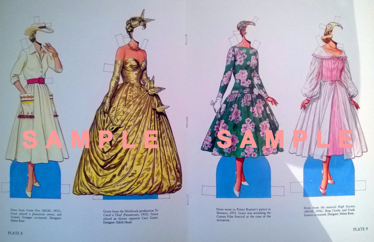 Grace Kelly Paper Dolls