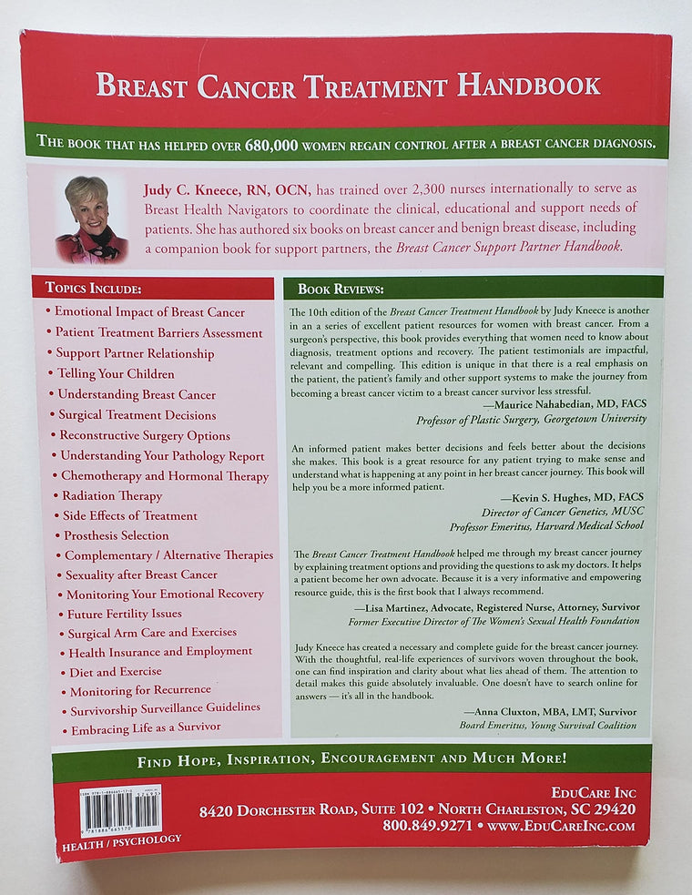 Breast Cancer Treatment Handbook, 10th Edition (2022): Understanding the Disease, Treatments, Emotions and Recovery from Breast Cancer