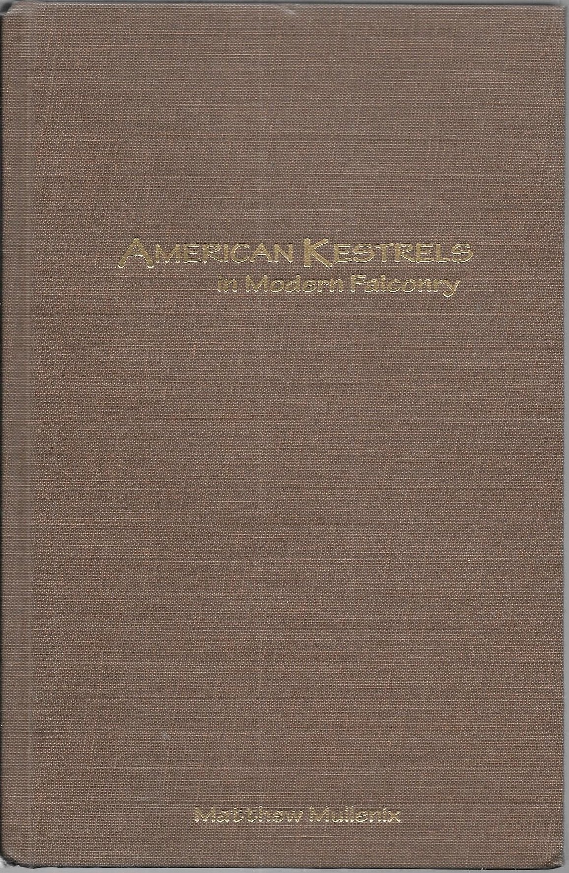 American Kestrels in Modern Falconry