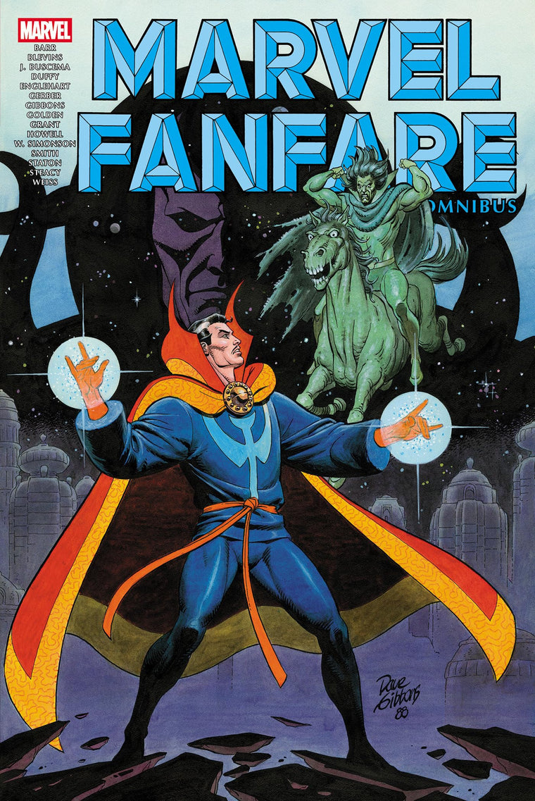 Marvel Fanfare Omnibus Vol. 3 Dave Gibbons Cover