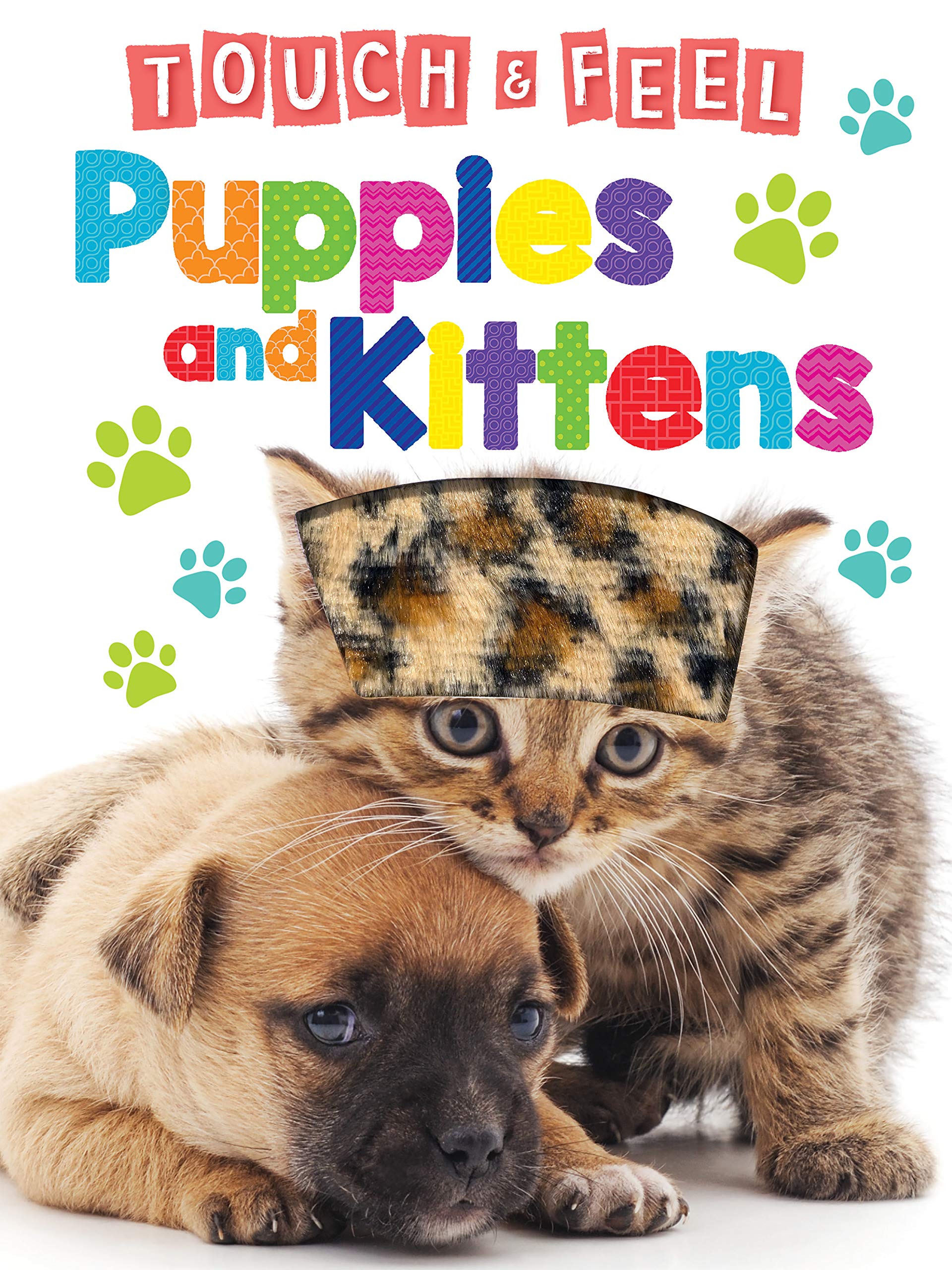 Puppies & Kitties - Touch and Feel Board Book - Sensory Board Book (Touch & Feel Sensory Board Books for Baby & Toddler Time)
