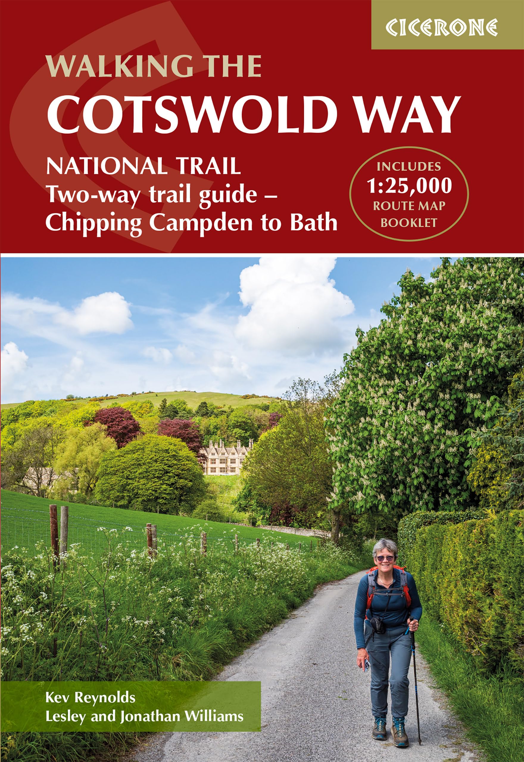 The Cotswold Way: NATIONAL TRAIL Two-way trail guide - Chipping Campden to Bath (UK Long-Distance series)