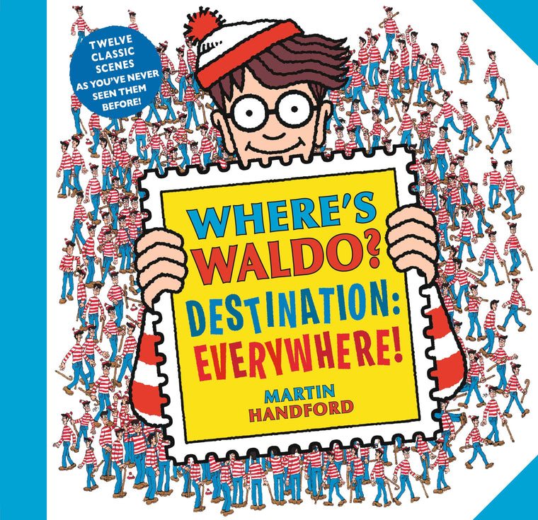 Where's Waldo? Destination: Everywhere!: 13 Classic Scenes as You've Never Seen Them Before! (A Hidden Object Activity Book with Search & Find Puzzles - a Perfect Gift & Travel Companion for All Ages)