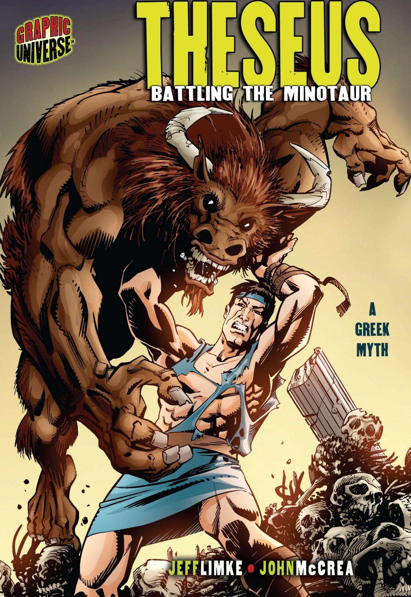 Theseus: Battling the Minotaur [A Greek Myth] (Graphic Myths and Legends)