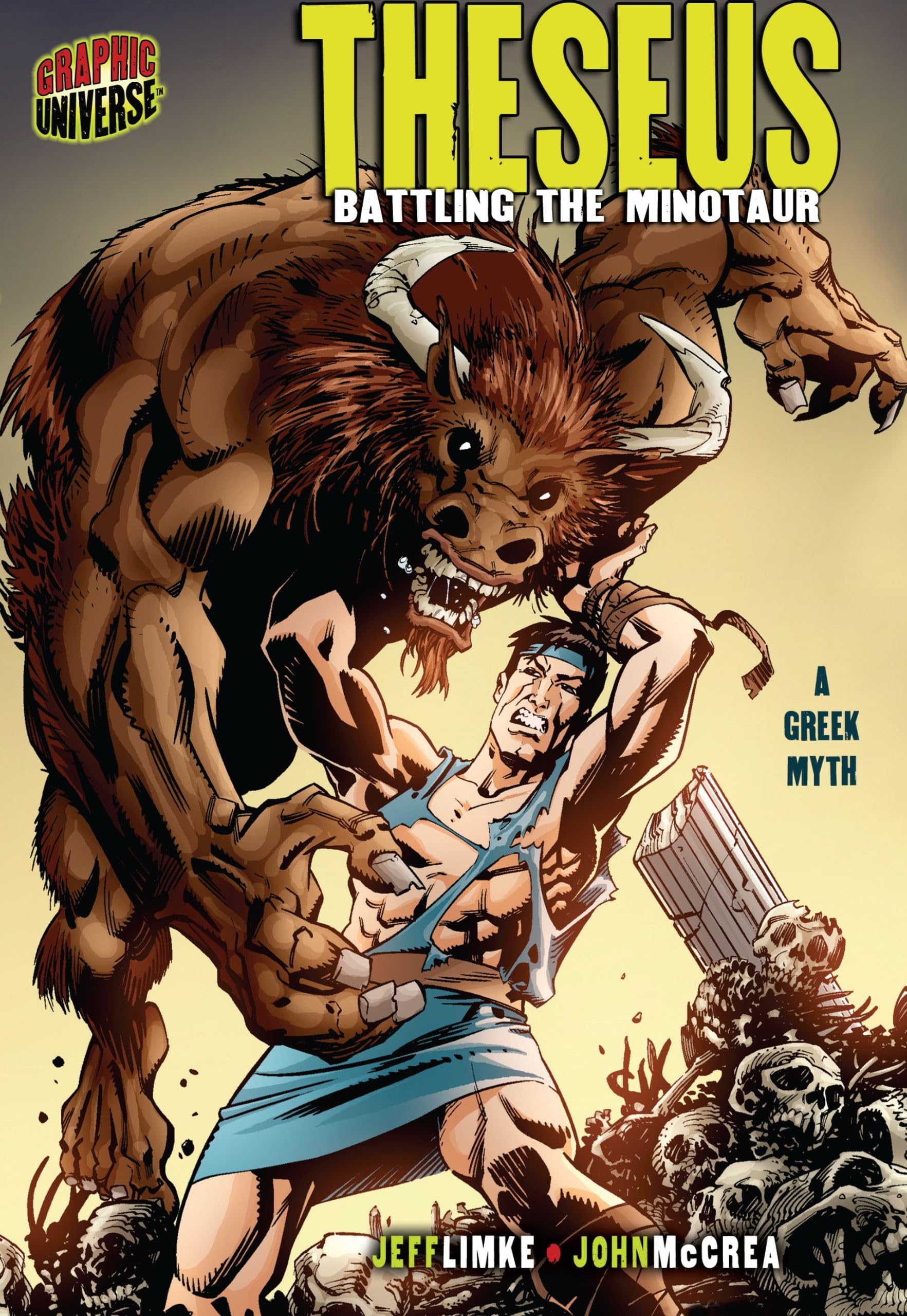 Theseus: Battling the Minotaur [A Greek Myth] (Graphic Myths and Legends)