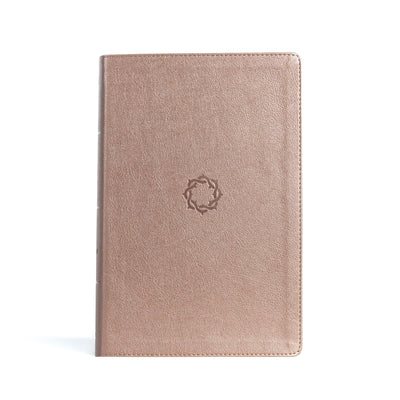 KJV Essential Teen Study Bible, Rose Gold LeatherTouch, Indexed - Devotionals, Study Tools, Red Letter, Pure Cambridge Text, Full-Color Maps, ... Easy-to-Read MCM Type, King James Version
