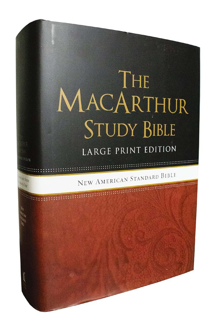 The NASB, MacArthur Study Bible, Large Print, Hardcover, Thu