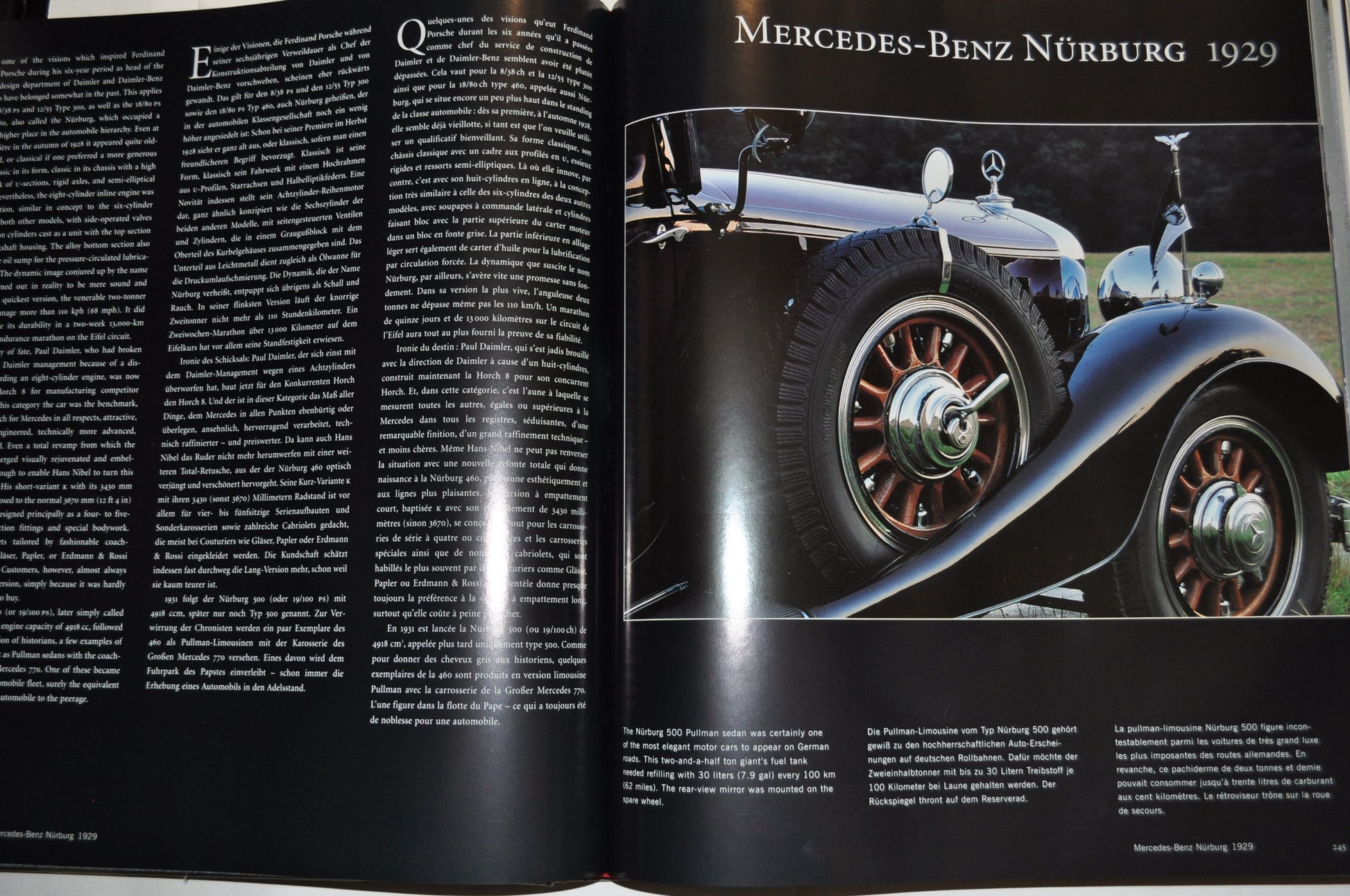 Mercedes (English, German and French Edition)