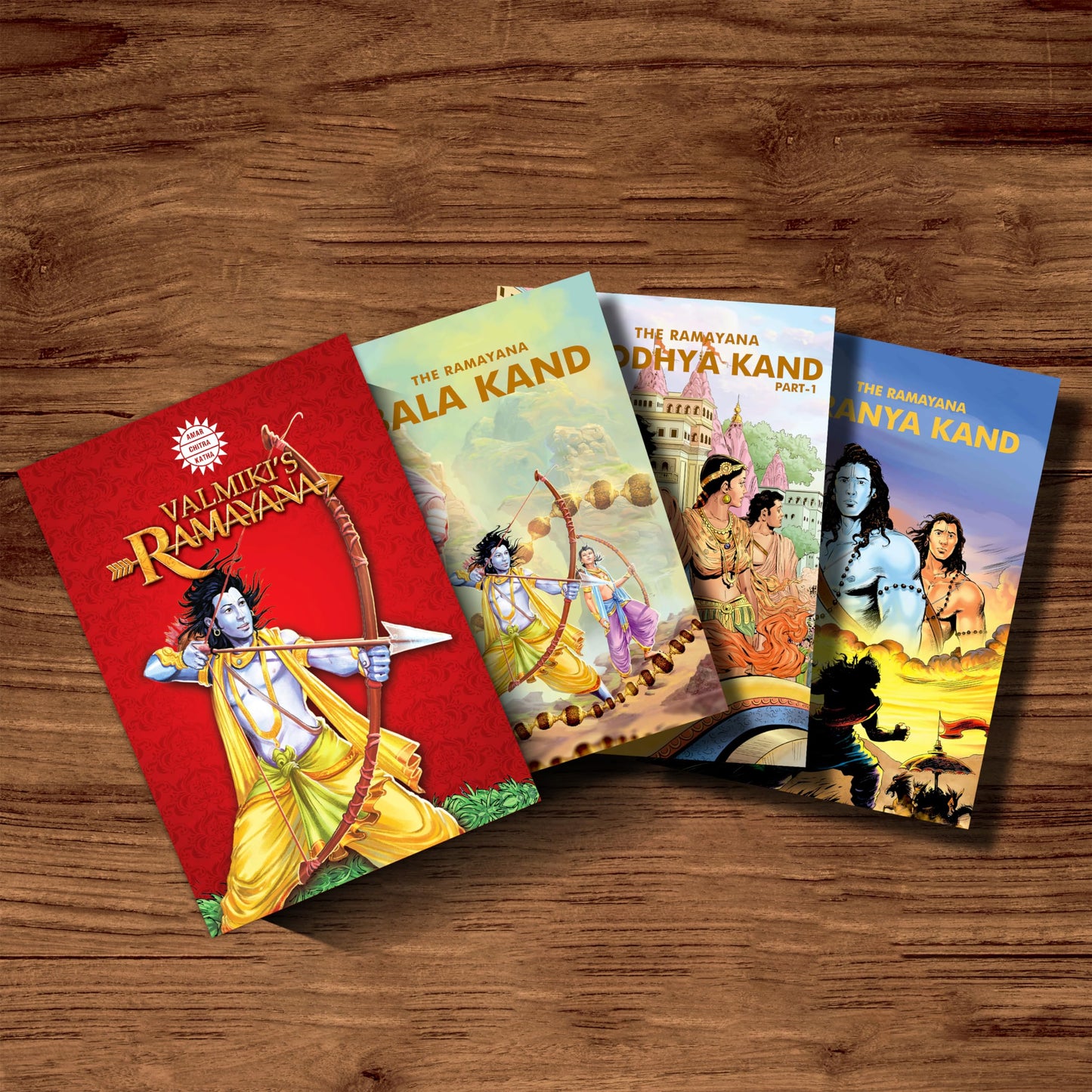 Valmiki Ramayana Collection: 6 Volume Set (Indian Mythology)