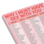 Knock Knock Why I Must Have Sex With You Checklist Pad (Second Edition) (Knock Knock Pads)