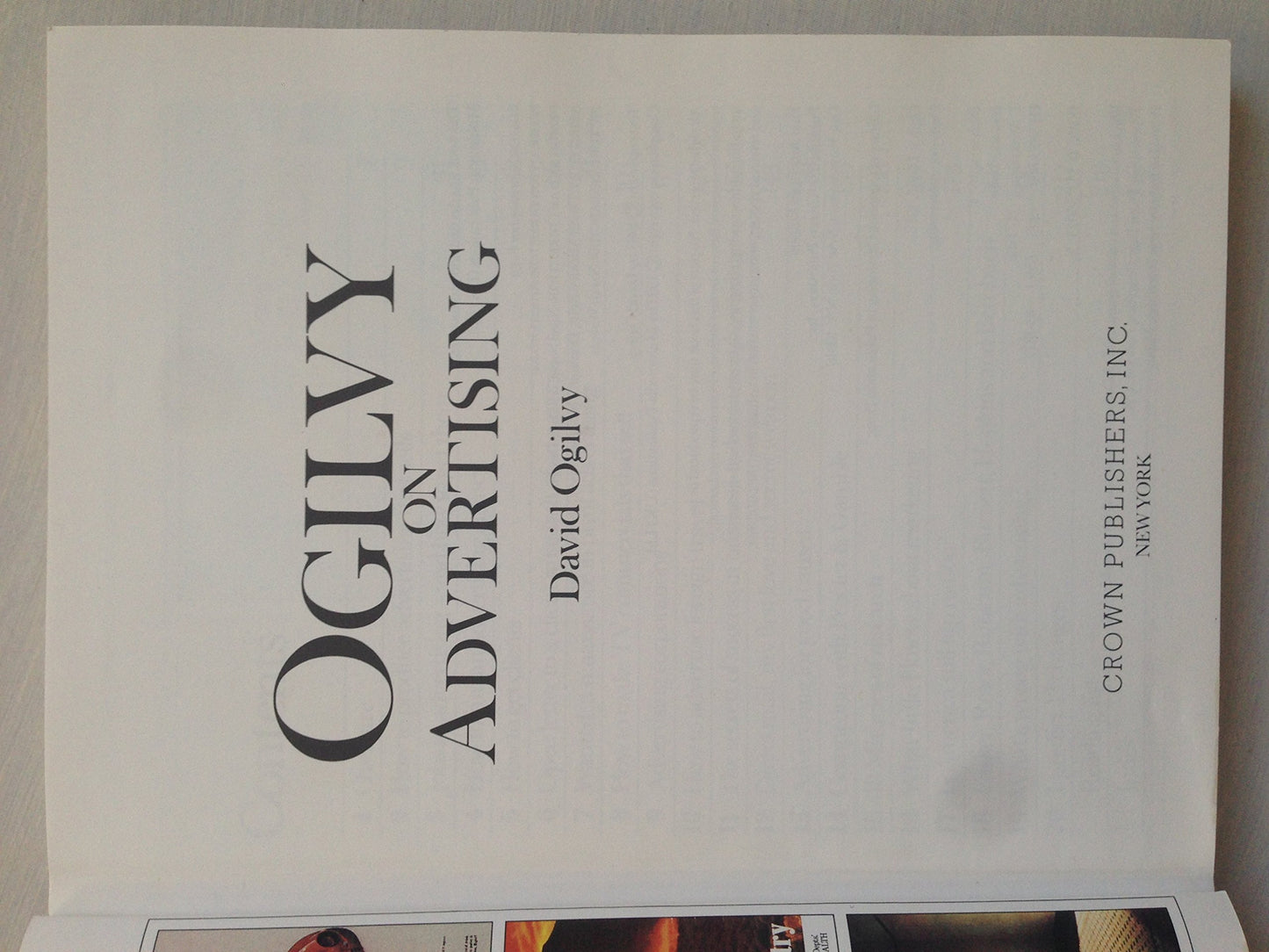 Ogilvy on Advertising by David Ogilvy