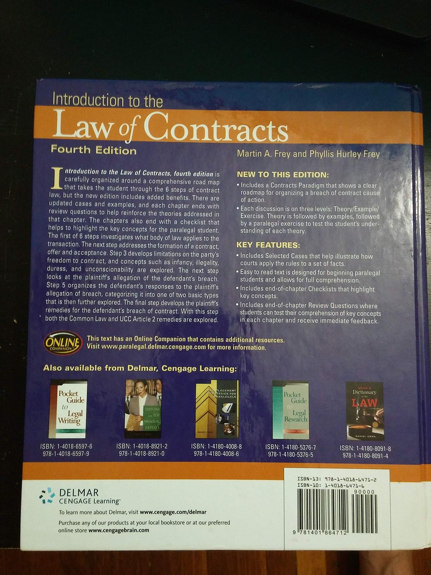 Introduction to the Law of Contracts (Hardcover)