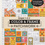 Color & Frame - Patchwork (Adult Coloring Book)