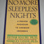 No More Sleepless Nights
