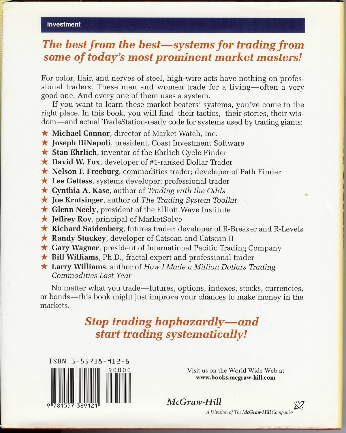 Trading Systems: Secrets of the Masters