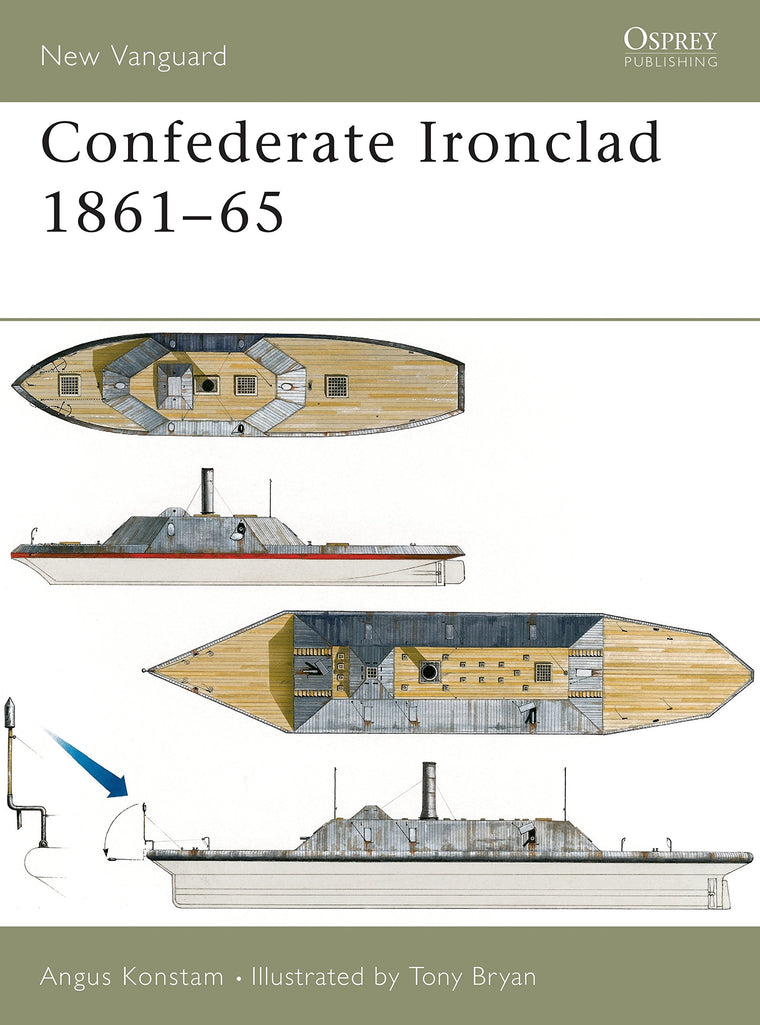 Confederate Ironclad 1861-65 (New Vanguard)