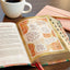 Biblia Reina Valera 1960 Devocional Centrada en Cristo Floral, smil piel con ndice  RVR1960 Centered in Christ Devotional Bible, Floral, LeatherTouch, Indexed (Spanish Edition)