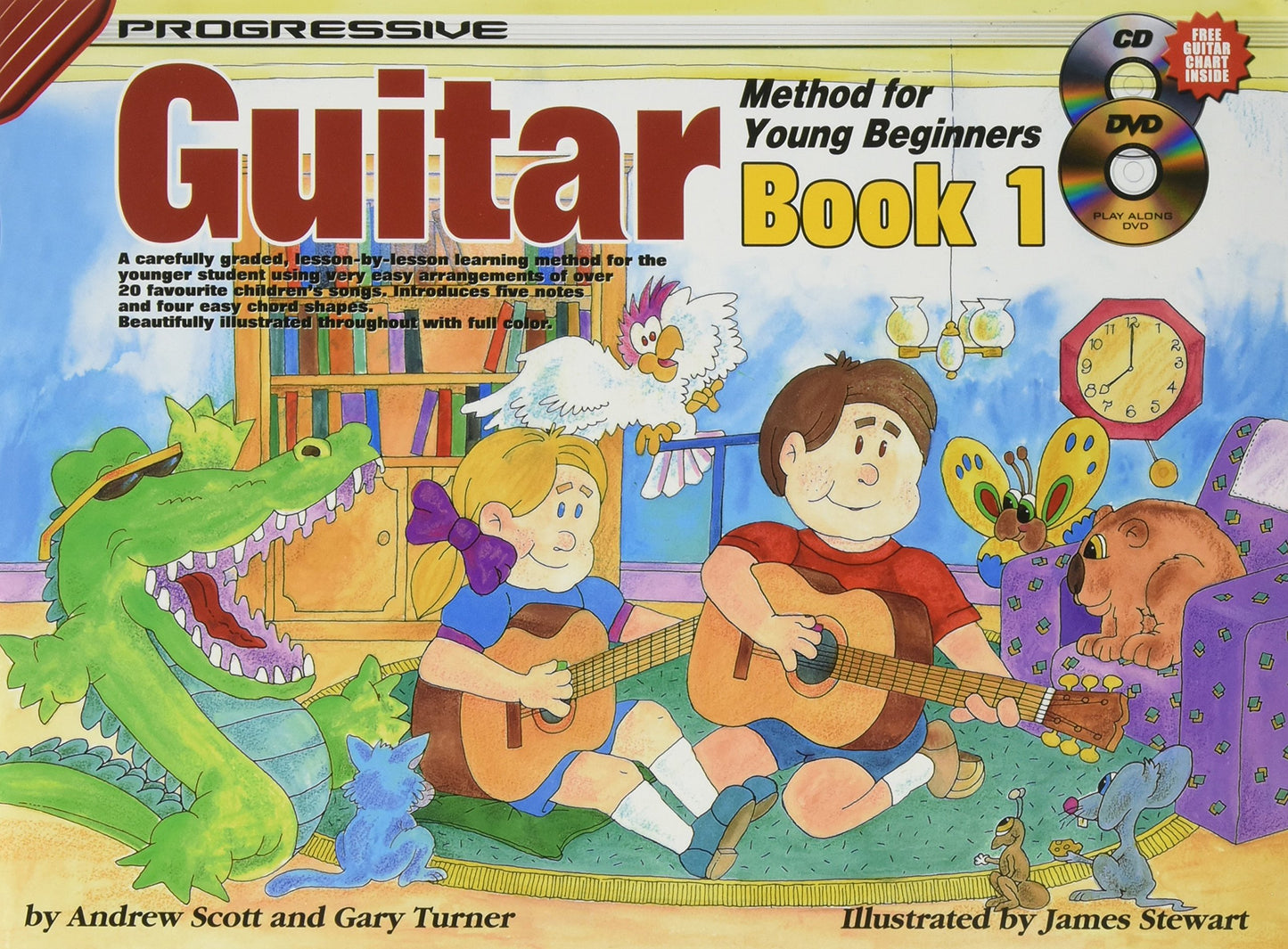 CP18322 - Progressive Guitar Method for Young Beginners Book